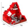 Buy cheap Military accessories series weapon cannon German soldier mini figure ww2 ruin building block from wholesalers