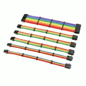 China Hot Sale Power Supply ATX Braided Nylon PVC Sleeved Cable Computer Cable on sale