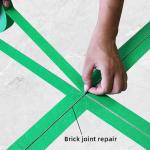 50m 18m Custom Length Green Masking Tape For Fine Arts Painting Protection