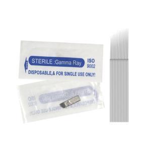 Buy cheap Eyebrow 3D Microblading Permanent Makeup Needle 15-Prong Curved Needles product