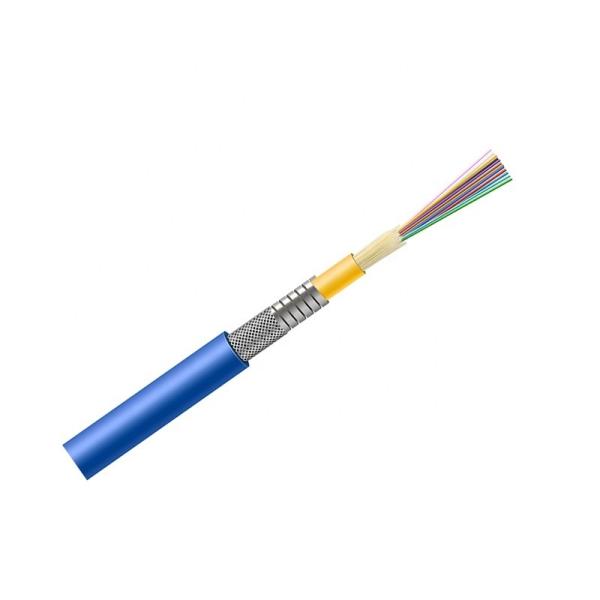GJFJV 12 Core Tight Buffer Indoor Distribution Optical Cable for CCTV GJFJH