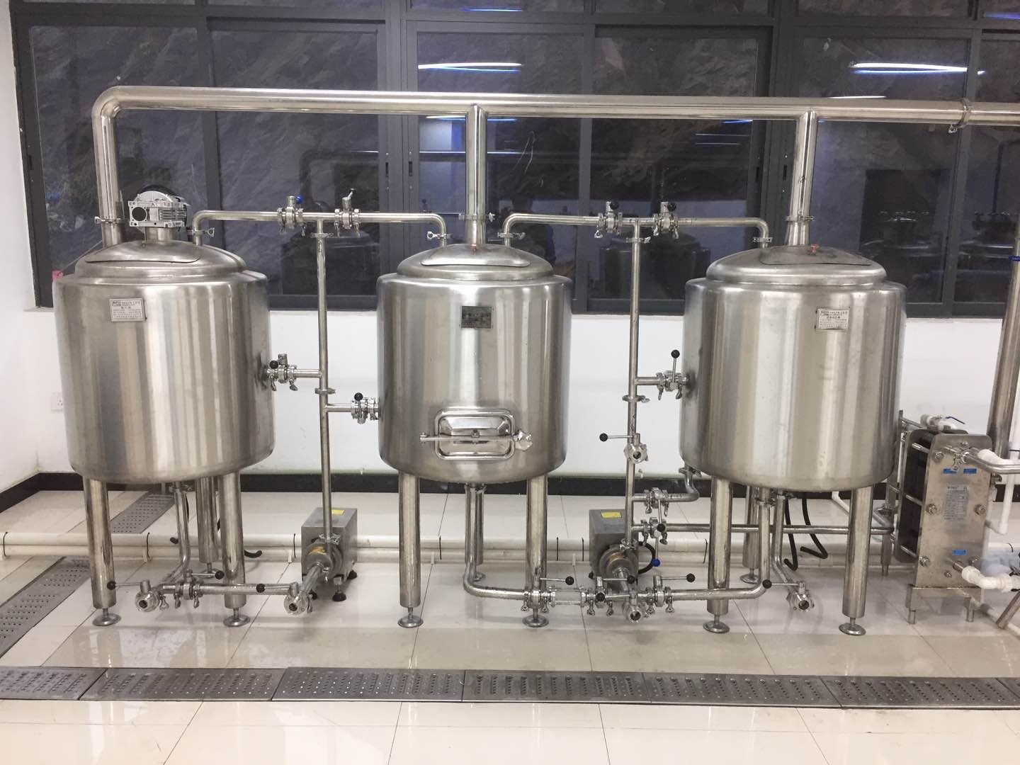 304 Mash Tun Brew 300L Stainless Steel Tank For Beer