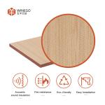 Timber Decorative Super Micro Perforated Acoustic Panels Veneer HPL Melamine