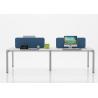 Buy cheap E0 Grade 4 Person Workstation Table , Linear Office Workstation OEM / ODM from wholesalers
