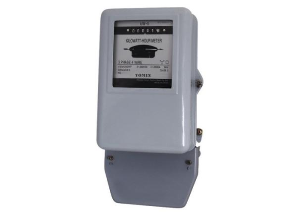 Buy cheap Aluminum YEM082RP Accuracy2.0 Three Phase Energy Meter With Glass Steel Bakelite Material from wholesalers