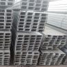 Buy cheap JIS S235JR Galvanised Steel Channel Zinc Coated 50*50mm Carbon Steel Channel Bar from wholesalers