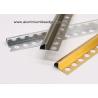 Buy cheap Aluminium Decorative Bullnose Ceramic Tile Edge / Edging Trim For Tile Walls from wholesalers