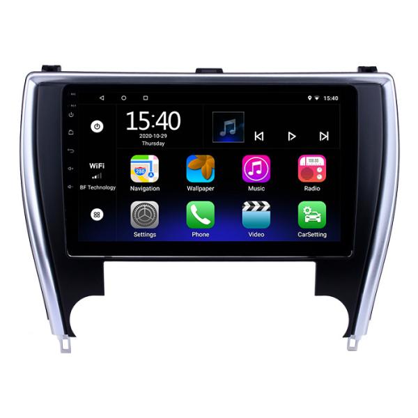 Buy cheap 10.1 inch car DVD player retractable amplificadores de audio android for Toyota Camry (America version) 2015 GPS WIFI from wholesalers