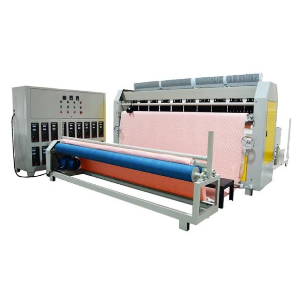 Buy cheap Quilting Bonding Ultrasonic Embossing Machine PLC 5000x2000x1800cm from wholesalers