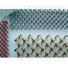 Buy cheap Customized Colored Metallic Curtain / Chain Mesh Curtain Indoor Decoration from wholesalers