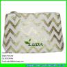 Buy cheap LUDA fashion weave handbag lady clutch paper straw handbags from wholesalers