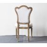Buy cheap New design flower wooden shape frame back wedding chair royal event wedding chair rental furniture wedding chair from wholesalers
