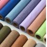 Buy cheap New Exquisite Color Linen Roll Flower Packaging Paper from wholesalers