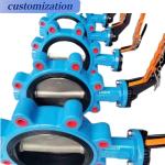 ODM EPDM Seated Carbon Steel Body Semi-Lug Butterfly Valve for Water Heater