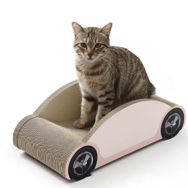 Buy cheap Eco Friendly Scratching Board Corrugated Paper Wall Mounted Cat Scratcher from wholesalers