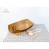 Buy cheap Moisture Resistant Brown Takeaway Boxes , Disposable Sushi Trays Custom Size from wholesalers