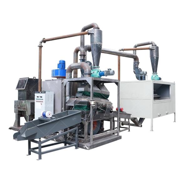 Buy cheap Direct Copper Granules Mini Small Model 400 Electric Wire Recycling Machine for Farms from wholesalers