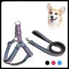 Buy cheap Dog Leash Pet Dog Collars Soft Neoprene Pets Accessories Reflective Exclusive Pet Rope Harness Leash Set from wholesalers