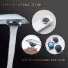 Buy cheap Silver Color Bathroom Basin Faucets , Compact Contemporary Faucets Long Life from wholesalers