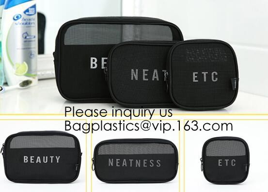 Multifunction canvas cosmetic bags felt makeup bag for sale toiletry bag for travel,makeup bag necesery travel bagease
