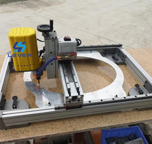 Buy cheap Cabinet Glass Marble Stone Consumable Materials Washbasin Hole Making Machine from wholesalers