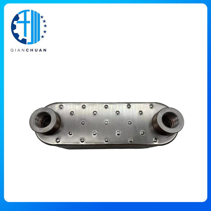Excavator Diesel Engine Spare Parts D7D 15P Oil Cooler Core 20715681 8130186 For VOLVO