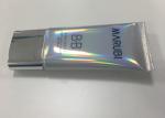 Dia 35 Flat Oval Holographic Aluminum Laminated Cosmetic Tube For BB Cream