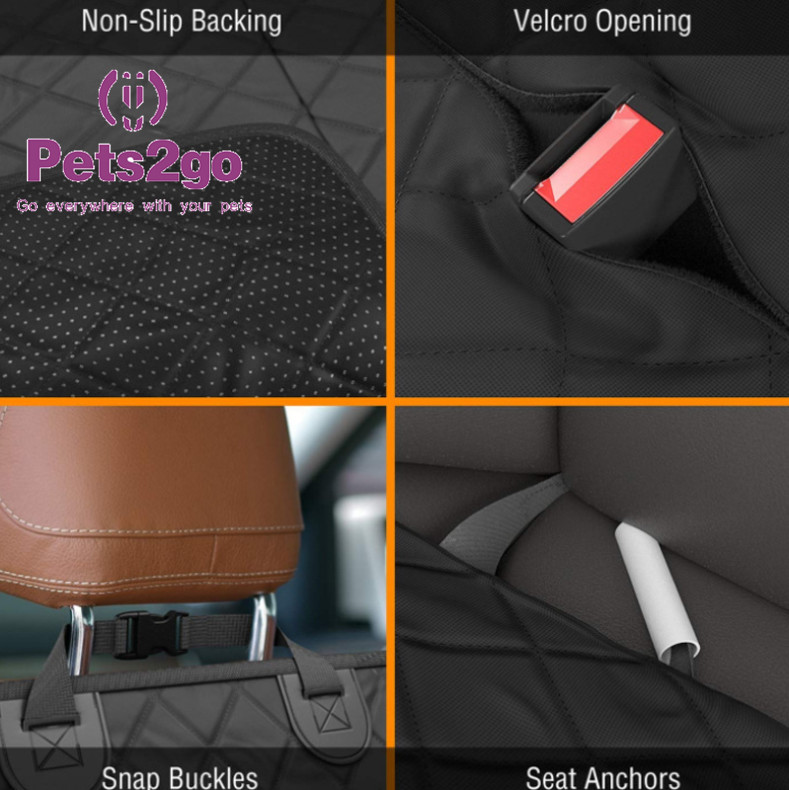 Velcro Opening Linen 52X102CM Dog Car Booster