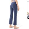 Buy cheap Fitness Naked Feeling Yoga Flares Legging Tummy Control High Waist Hip Lift Gym Boot cut pants from wholesalers