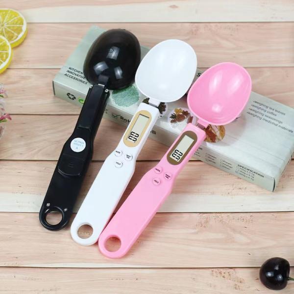 Portable LCD Digital Kitchen Scale 500g/0.1g Measuring Spoon for Accurate Weight Measurement