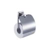 Buy cheap Bathroom Single Toilet Roll Paper Holder Brass Chrome Color OEM Brass Base Square With Curve Design from wholesalers