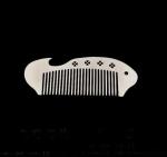 Custom cool innovative men gift, engrave logo stainless steel animal wolf head