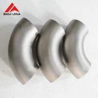 Buy cheap Gr2 Gr7 Gr9 Short Radius And Long Radius Elbow 45 90 Degree ASME B16.9 product