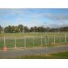 Buy cheap 2.1m Tall Construction Safety Fence Panels , 75x100mm Mesh Portable Security Fence from wholesalers