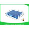Buy cheap Double Sides 4 - Way Stackable Plastic Pallets , Plastic Skids Pallets 1200 X 1000mm from wholesalers