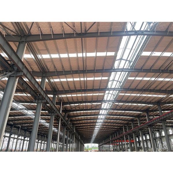 Anti Corrosion Light Steel Structure Prefab Workshop Commercial Metal Building
