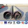 Buy cheap 50 KN 11M Height Conical Electric Power Pole ASTM A123 Galvanizing Standard from wholesalers