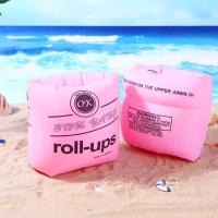 Buy cheap Kids Swimming Arm Ring Foldable PVC Inflatable Float Air Sleeves Circle product