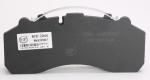 Yutong Bus Brake Pads 0.35~0.45 Friction Coefficient IATF16949 Quality Control