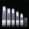 Buy cheap Frosted Round Refillable Airless Cosmetic Bottle White Matte 15ml 30ml 50ml For Lotion from wholesalers