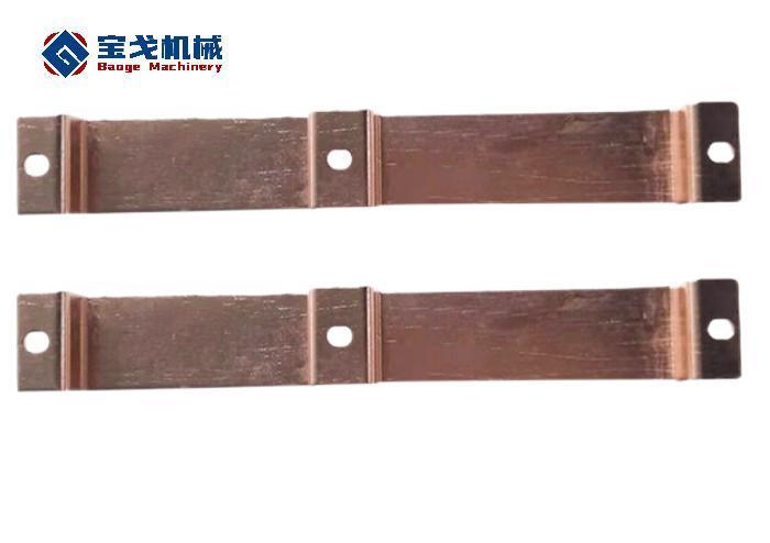 Pure Copper C11000 Electrical Bus Bar Connections for Switchgear