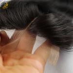 Thin Transparent Lace Unprocessed 100% Natural Human Hair 4X4 Lace Closure