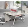 Buy cheap Living Room Office Furniture 4 Person Staff Table with Modular Workstation and Drawer from wholesalers