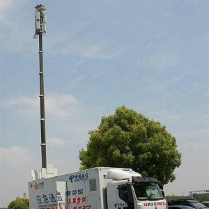 9m Push Up Telescopic 200W Portable LED Light Towers