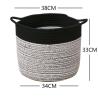 Buy cheap Decorative Custom Woven Cotton Rope Laundry Toys Candy Storage Fabric Container Wholesale Spa Gift Baskets Organizer from wholesalers