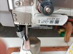 High Speed Double Needle Shoe Sewing Machine Computer Post Sole Stitching