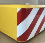 Aluminum Safety Indication Mark Anti Ram Vehicle Barriers Collapsible