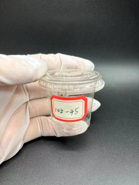 Buy cheap PLA 1 Oz Condiment Cups With Lids Degradable Printable Transparent from wholesalers