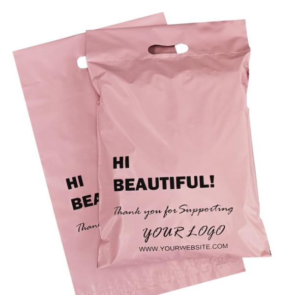Buy cheap Corn Starch Compostable Mailing Bags With Handles Eco Friendly Poly Mailers from wholesalers