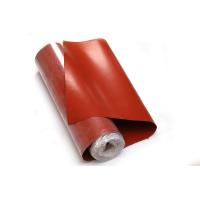 Buy cheap Insulation Silicone Coated Fiberglass Cloth Fire Resistant Silicone Rubber Sheet product